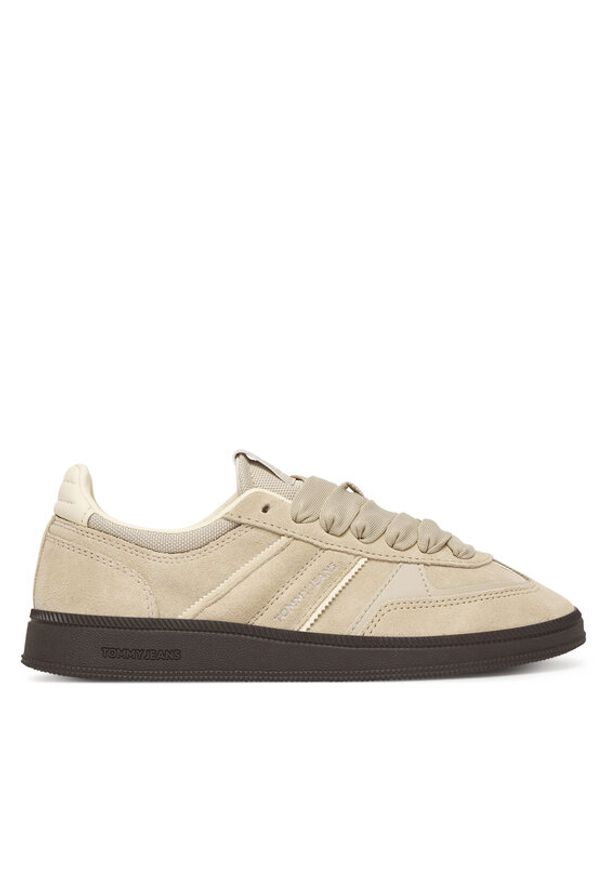 Tommy Jeans Sneakersy The Greenwich Edge Suede EN0EN02924 Beżowy. Kolor: beżowy. Materiał: skóra, zamsz
