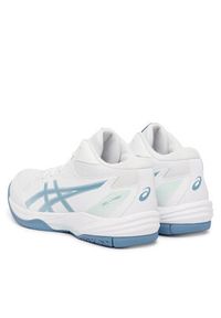 Asics Buty halowe Gel-Task Mt 4 1071A102 Biały. Kolor: biały. Materiał: skóra #5