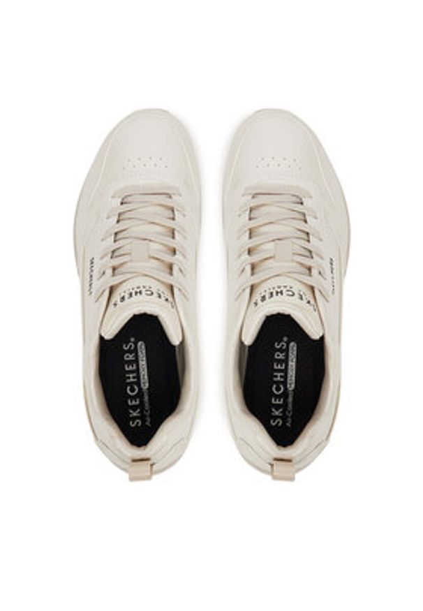 skechers - Skechers Sneakersy Uno - Galactic Gal 177104/OFWT Biały. Kolor: biały. Materiał: skóra