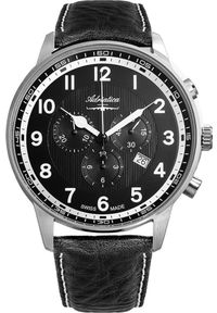 Zegarek Adriatica Zegarek męski Adriatica A1076.5224CHXLG czarny. Kolor: czarny #1