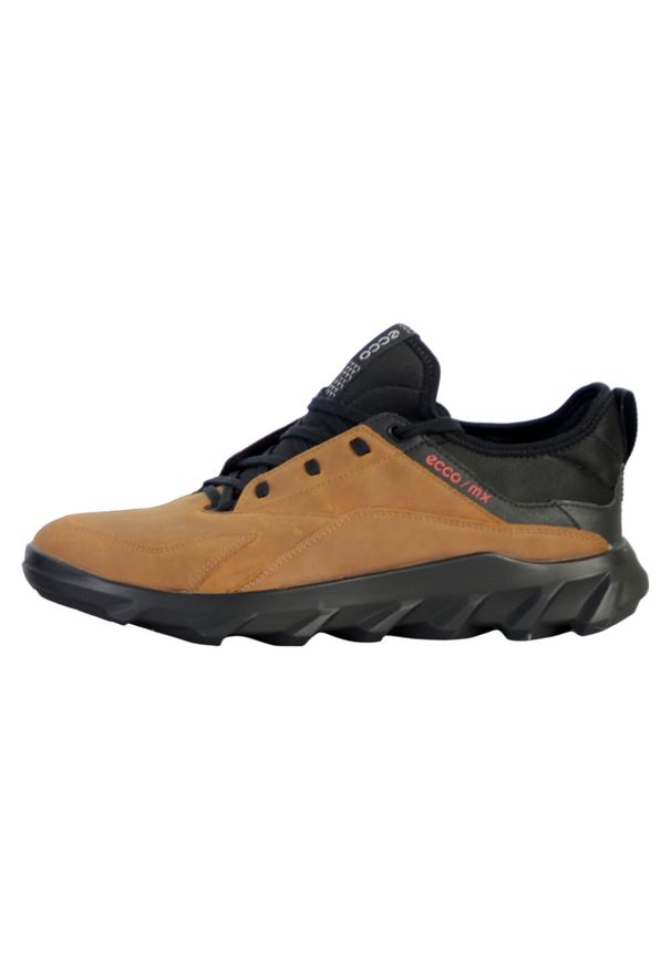 ecco - Buty do chodzenia męskie Ecco 82018402034. Kolor: brązowy. Materiał: zamsz, materiał, syntetyk. Szerokość cholewki: normalna. Sport: turystyka piesza