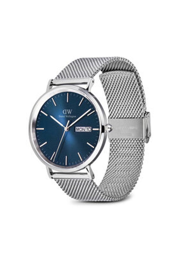 Daniel Wellington Zegarek Classic Day Display 40 DW00100833 Srebrny. Kolor: srebrny