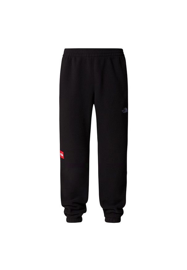 Spodnie The North Face Joggersy Fleeski 0A88XSJK31 - czarne. Kolor: czarny. Materiał: poliester, polar