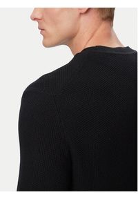 Calvin Klein Sweter LV04LF304G Czarny Regular Fit. Kolor: czarny. Materiał: bawełna #2