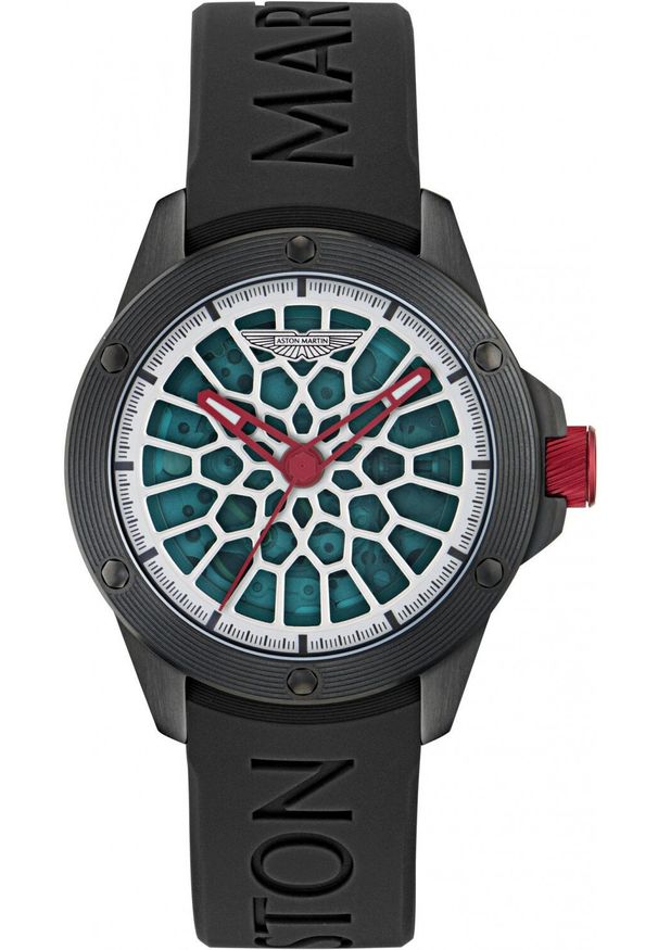 Zegarek męski Aston Martin MTRR1F502 czarny. Kolor: czarny
