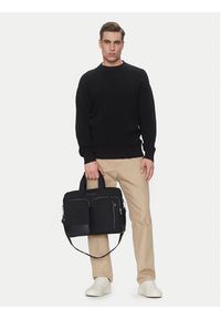 TOMMY HILFIGER - Tommy Hilfiger Torba na laptopa Th Business Nylon Computer Bag AM0AM13191 Czarny. Kolor: czarny. Materiał: materiał #6