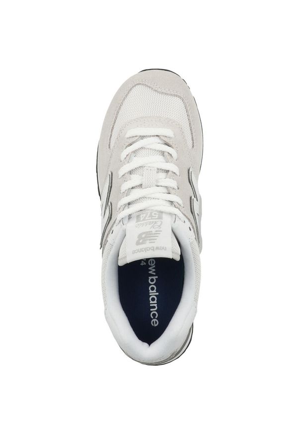Buty Lifestyle New Balance Sneakers - Dla Kobiet Damskie. Okazja: na co dzień. Kolor: biały, wielokolorowy, szary. Materiał: skóra