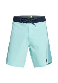 Spodenki kąpielowe męskie Quiksilver Highlite Arch 19. Kolor: niebieski. Materiał: elastan, poliester