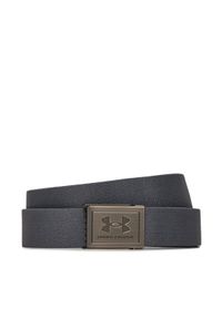 Under Armour Pasek Męski M Stretch Webbing Belt 1383935-025 Szary. Kolor: szary