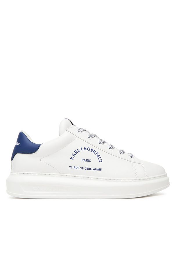 Karl Lagerfeld - Sneakersy KARL LAGERFELD. Kolor: niebieski