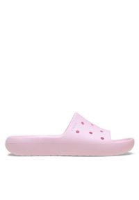 Crocs Klapki Classic Slide v2 209401 Różowy. Kolor: różowy