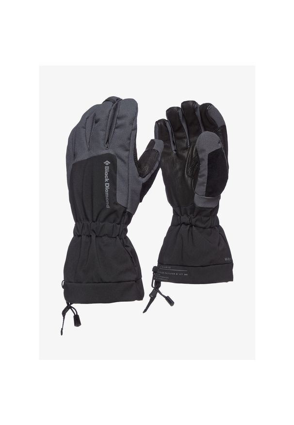 Rękawice narciarskie Black Diamond Glissade Gloves. Kolor: szary, wielokolorowy, czarny. Sezon: zima. Sport: narciarstwo