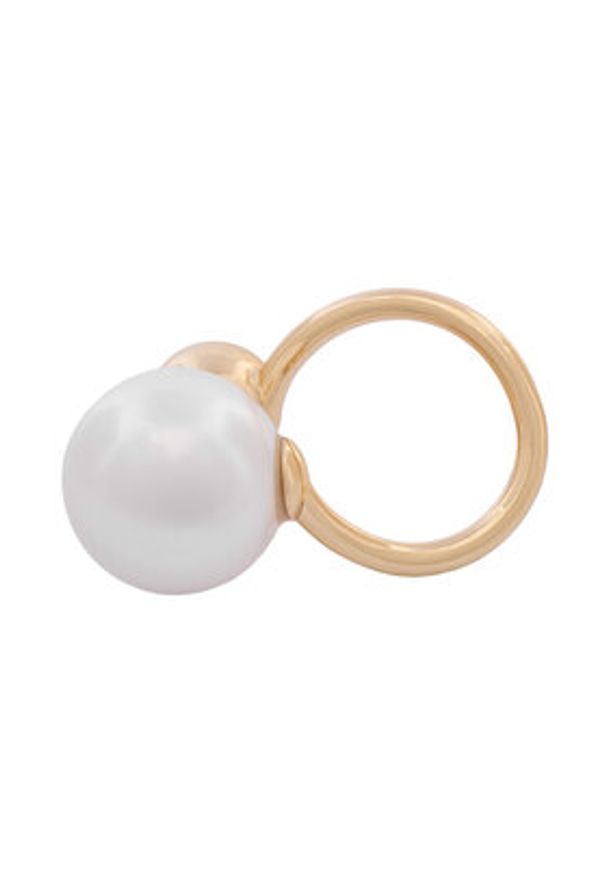 TwinSet - TWINSET Pierścionek Anello 252TA413A Złoty. Materiał: metalowe. Kolor: złoty