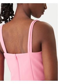 Rinascimento Top CFC0127891003 Różowy Slim Fit. Kolor: różowy. Materiał: syntetyk #5