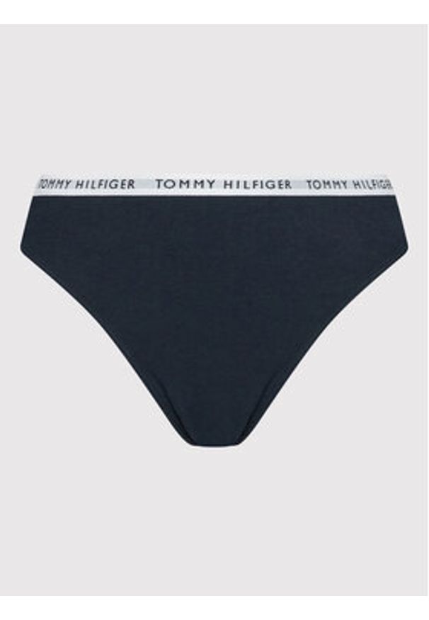 TOMMY HILFIGER - Tommy Hilfiger Komplet 3 par fig klasycznych UW0UW02828 Kolorowy. Materiał: bawełna. Wzór: kolorowy