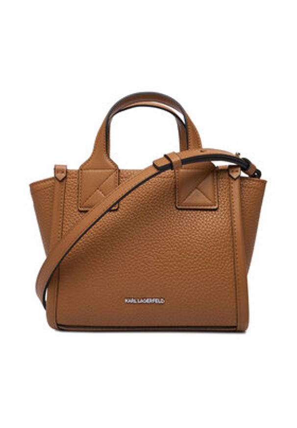 Karl Lagerfeld - KARL LAGERFELD Torebka A3W30028 Brązowy. Kolor: brązowy. Materiał: skórzane