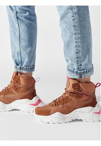 Fila Sneakersy Electrove Desert Boot S Wmn FFW0180.70010 Brązowy. Kolor: brązowy. Materiał: skóra #3