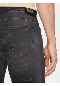 Karl Lagerfeld - KARL LAGERFELD Szorty jeansowe 265820 542832 Czarny Regular Fit. Kolor: czarny. Materiał: bawełna