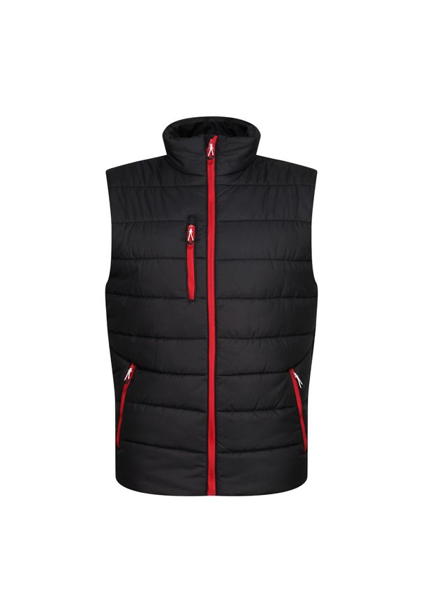 Regatta - Męski Ocieplacz Termiczny Navigate. Kolor: czerwony, wielokolorowy, czarny. Sport: turystyka piesza