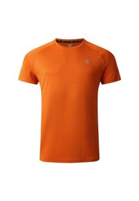 DARE 2B - T-shirt Męski Melanżowy Persist. Kolor: pomarańczowy. Wzór: melanż