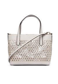 Guess Torebka Letty Mini HWPG99 11750 Biały. Kolor: biały. Materiał: skórzane #7