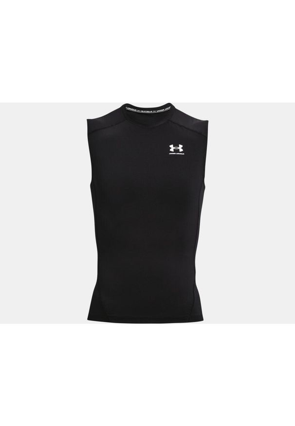 Koszulka treningowa męska Under Armour Comp. Kolor: biały, wielokolorowy, czarny. Długość rękawa: bez rękawów