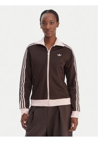 Adidas - adidas Bluza adicolor Classic KD3742 Brązowy Regular Fit. Kolor: brązowy. Materiał: bawełna, syntetyk #1