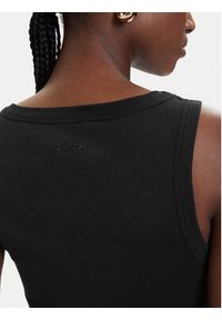Guess Top W6GP26 K3157 Czarny Slim Fit. Kolor: czarny. Materiał: bawełna #4