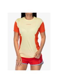 LA SPORTIVA - Koszulka biegowa damska La Sportiva Resolute T-Shirt. Kolor: zielony