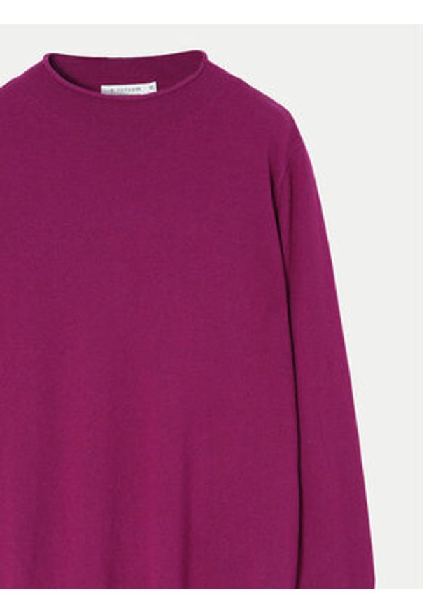 Tatuum Sweter Indi T2434.096B Różowy Regular Fit. Kolor: różowy. Materiał: wełna