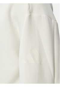 Adidas - adidas Bluza Soft Lux Crew Sweatshirt KF8585 Kremowy Regular Fit. Kolor: kremowy. Materiał: syntetyk #2