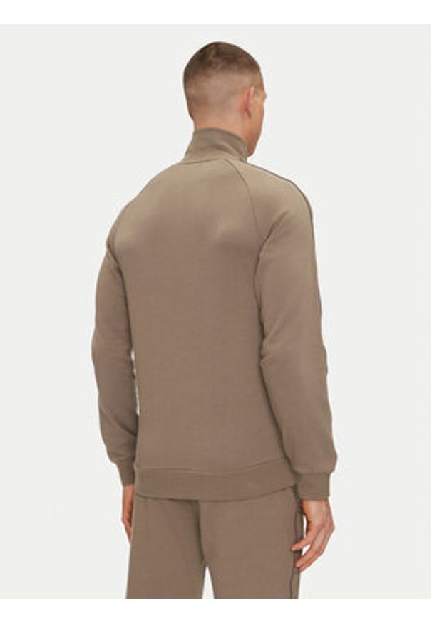 Hugo - HUGO Bluza Liam 50540933 Beżowy Regular Fit. Kolor: beżowy. Materiał: bawełna