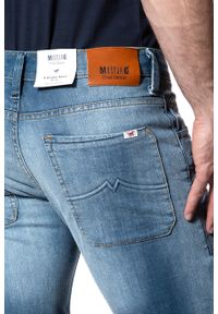 Mustang - SPODENKI MĘSKIE MUSTANG 5 Pocket Short DENIM BLUE 1007108 5000 783. Materiał: denim #10