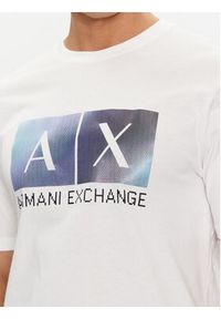 Armani Exchange T-Shirt 3DZTJB ZJBYZ 1116 Biały Regular Fit. Kolor: biały. Materiał: bawełna #3