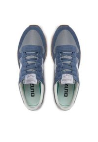 Mizuno Sneakersy ML87(U) D1GA233804 Granatowy. Kolor: niebieski. Materiał: zamsz, skóra
