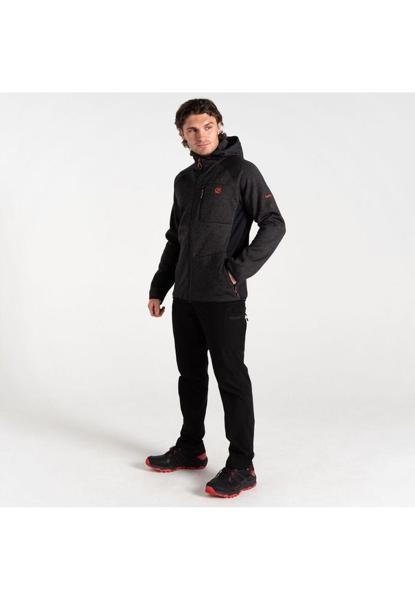 DARE 2B - Torrek Pro Midlayer Męski polar turystyczny. Kolor: czarny. Materiał: polar. Sport: turystyka piesza