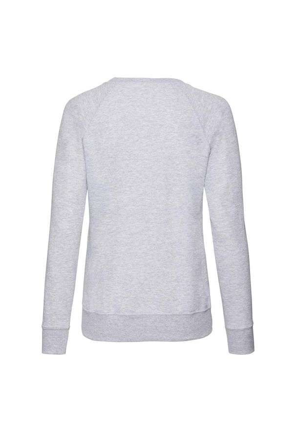 FRUIT OF THE LOOM - Lekki Sweter Raglanowy Dla Kobiet. Kolor: szary. Długość rękawa: raglanowy rękaw