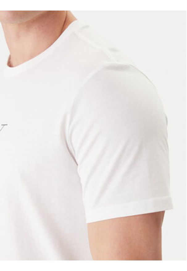 Calvin Klein T-Shirt LV04RF853G Biały Regular Fit. Kolor: biały. Materiał: bawełna
