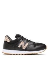Buty do chodzenia damskie New Balance 500. Zapięcie: sznurówki. Kolor: czarny. Materiał: materiał. Szerokość cholewki: normalna. Sport: turystyka piesza
