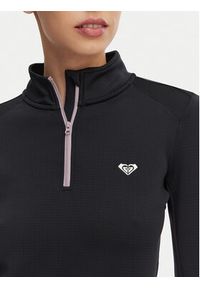 Roxy Koszulka techniczna Waves Of Warmth Tech Top ERJFT05033 Czarny Regular Fit. Kolor: czarny. Materiał: syntetyk #2
