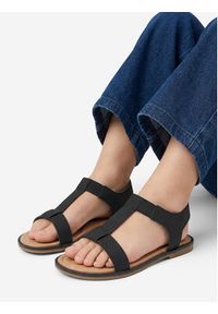 DeeZee Sandały CEO-CS166-3A Czarny. Kolor: czarny. Materiał: materiał #7