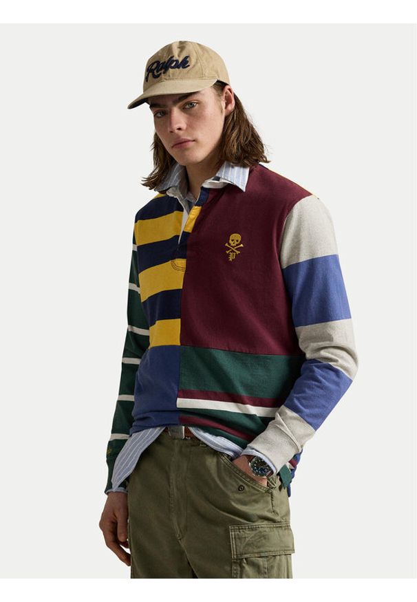 Polo Ralph Lauren Polo 710971831001 Kolorowy Classic Fit. Typ kołnierza: polo. Materiał: bawełna. Wzór: kolorowy