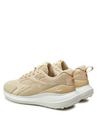 Lacoste Sneakersy 748SMA0052 Brązowy. Kolor: brązowy. Materiał: materiał #4