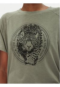 Fransa T-Shirt 20615456 Zielony Regular Fit. Kolor: zielony. Materiał: bawełna #5