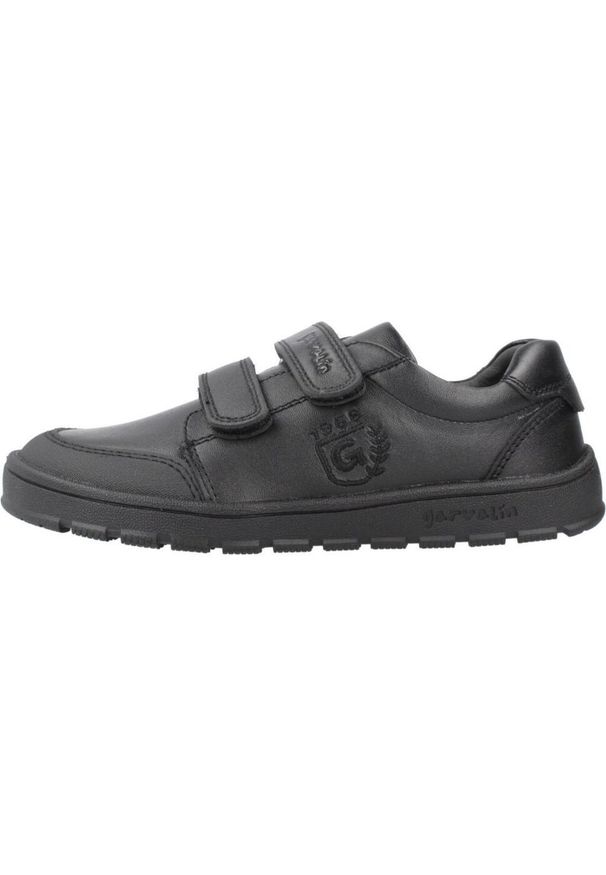 Garvalin - Buty GARVALIN 251505G Czarny. Kolor: czarny. Materiał: tkanina, skóra. Sport: turystyka piesza