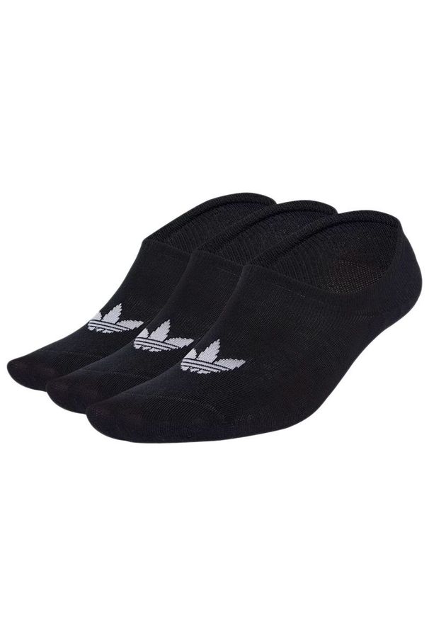 Adidas - Skarpetki unisex adidas Originals Low Cut 3 Pairs JV7442 - czarne. Kolor: czarny. Materiał: poliester, nylon, bawełna, elastan