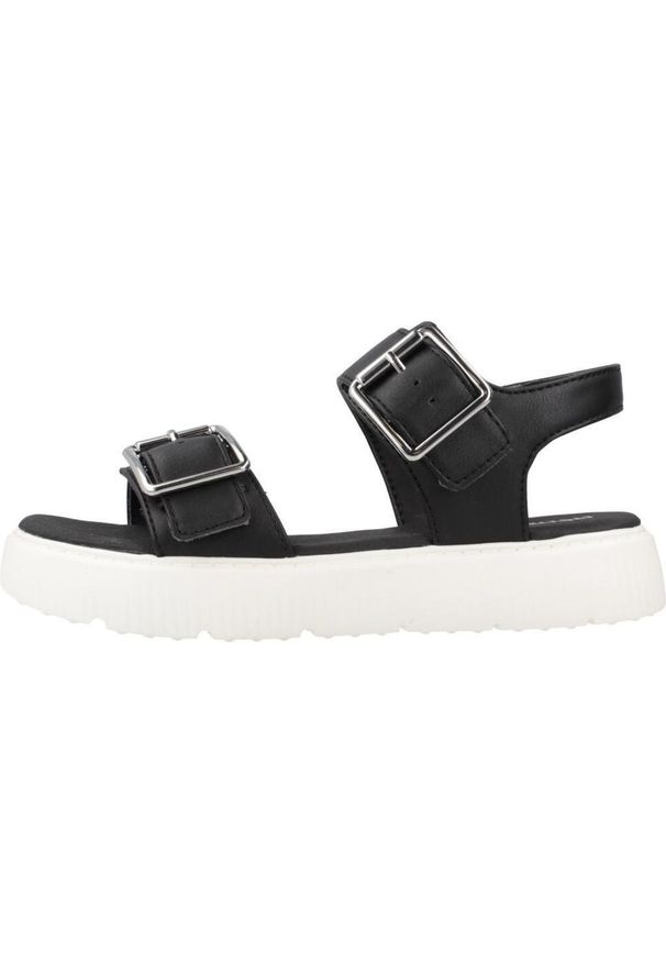Geox - Sandały GEOX J SANDAL KODETTE H Czarny. Kolor: czarny. Materiał: syntetyk. Sezon: lato