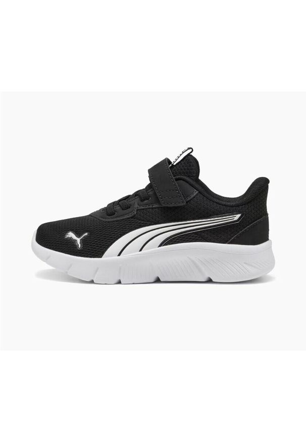 Puma - Buty na co dzień dziecięce PUMA FLEXFOCUS na rzepy. Okazja: na co dzień. Zapięcie: rzepy. Kolor: czarny