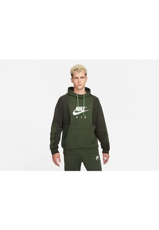 Bluza sportowa męska Nike Air Nsw Brushed-back. Typ kołnierza: kaptur. Kolor: wielokolorowy. Sport: koszykówka