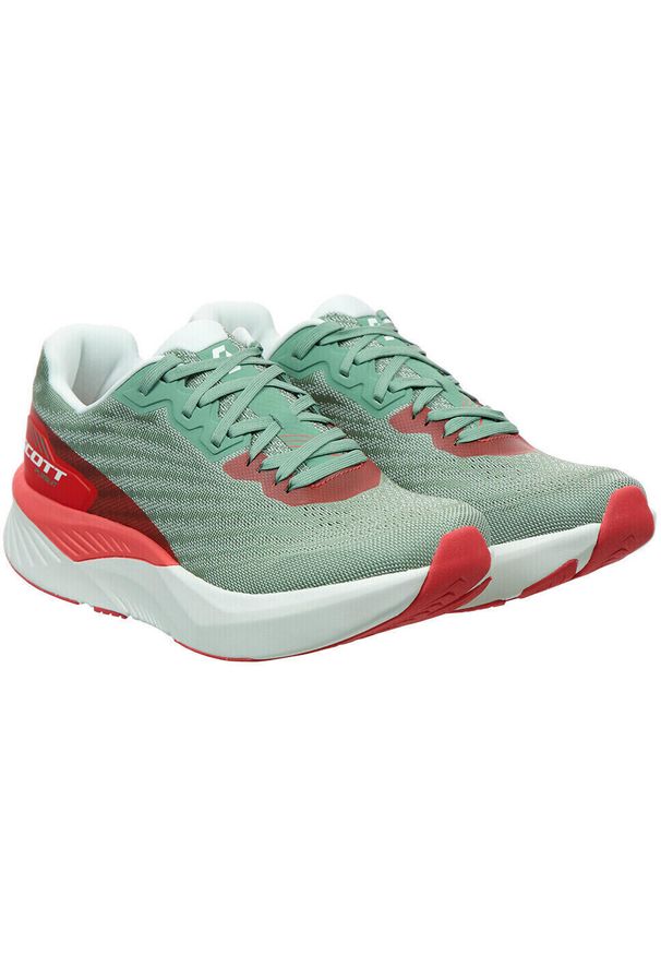 Adidasy Scott Pursuit, Kobiety. Kolor: zielony. Materiał: materiał